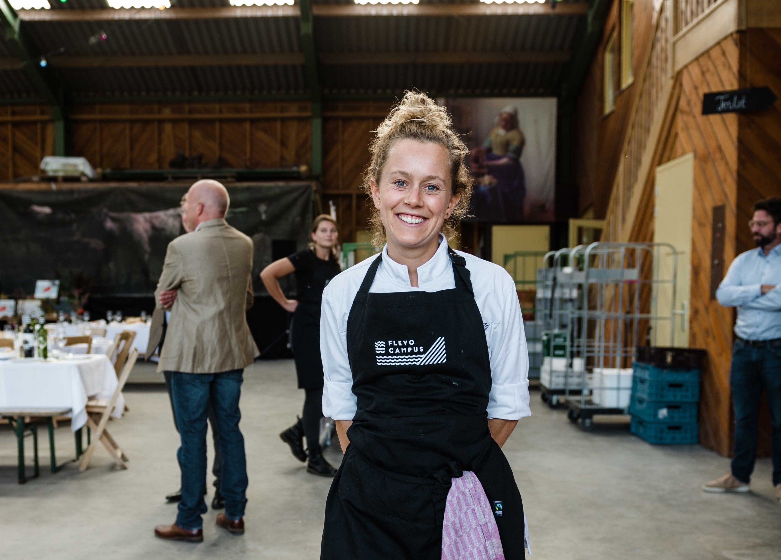 Dionne van Zijl, freelance kok, producent en docent: “Ik denk dat het hele man-vrouw verhaal in de horeca een stuk genuanceerder is.”