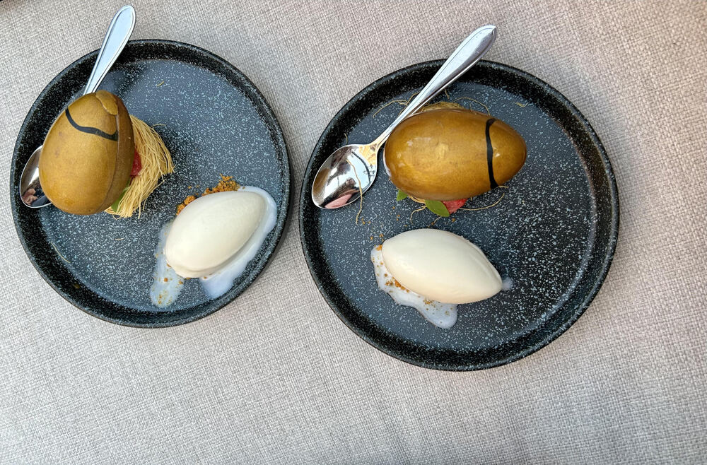 Proosten met paloma's bij Ron