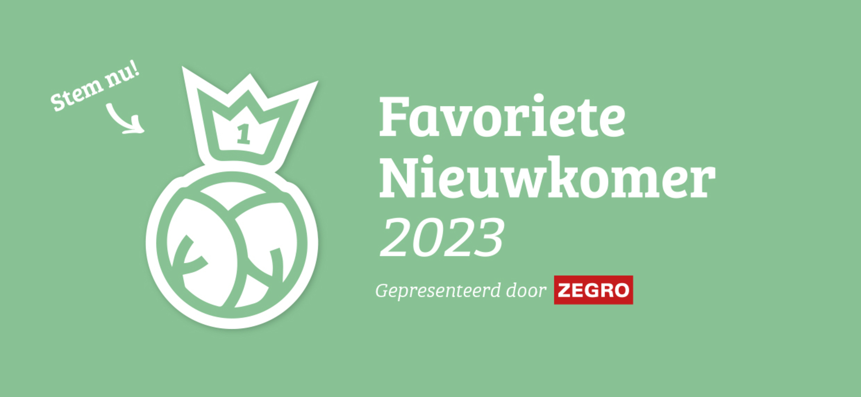 Stem nu op jouw Favoriete Nieuwkomer van 2023!