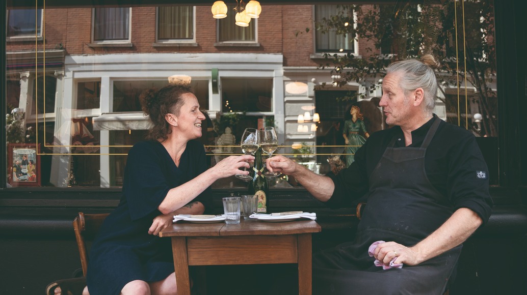 Richard en Angelique van Sans Frou Frou doen het samen