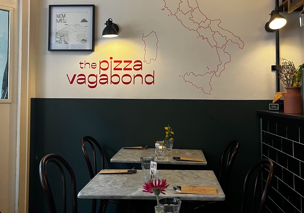 Pizza met karakter bij The Pizza Vagabond
