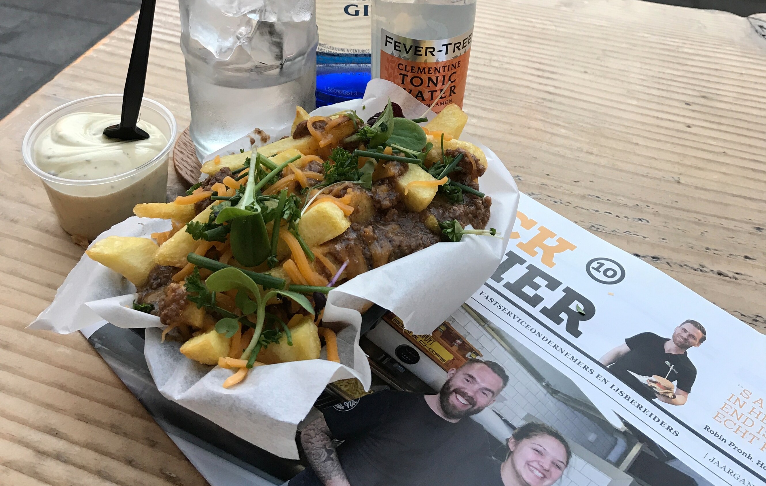 Elke maand een nieuwe poutine bij Tante Nel