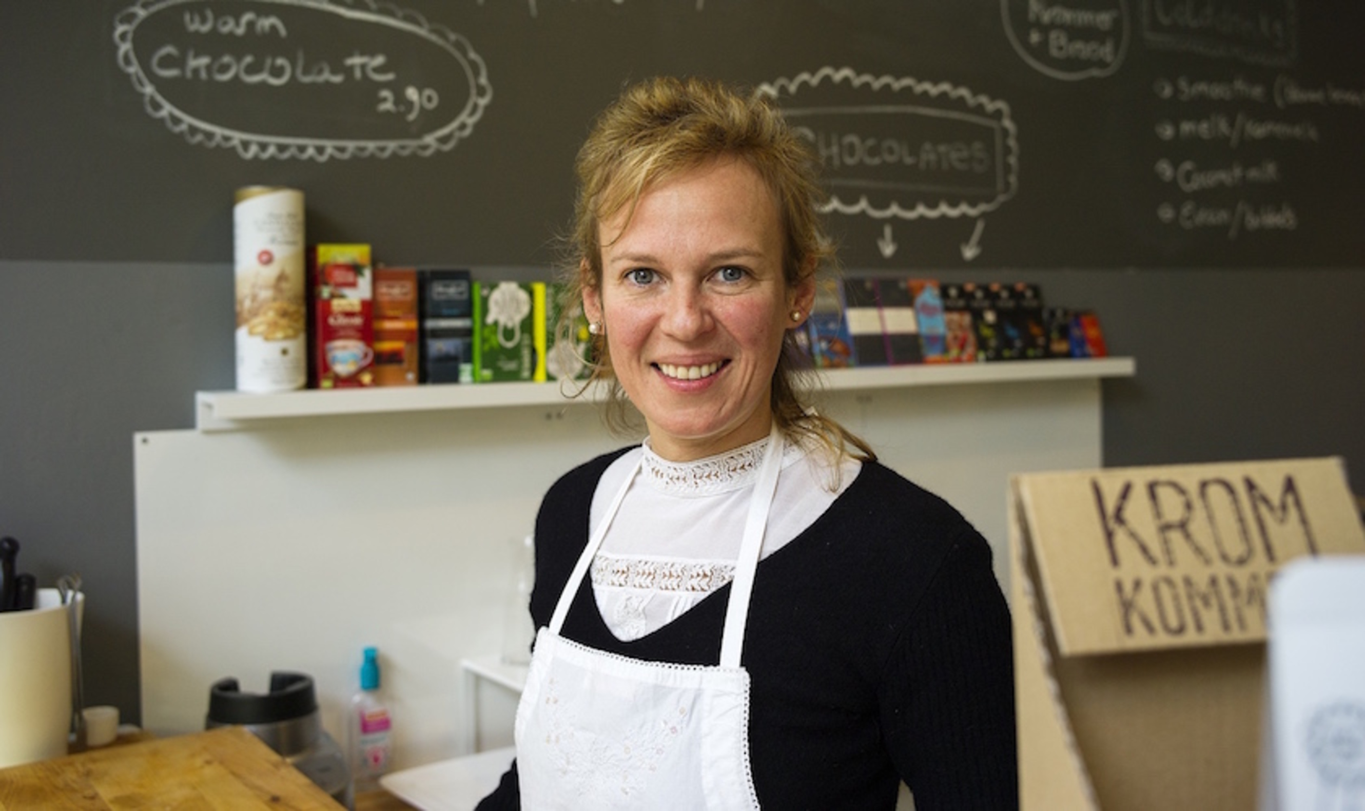 Nog geen restaurant voor Claudia, al wel: Bio Bodega