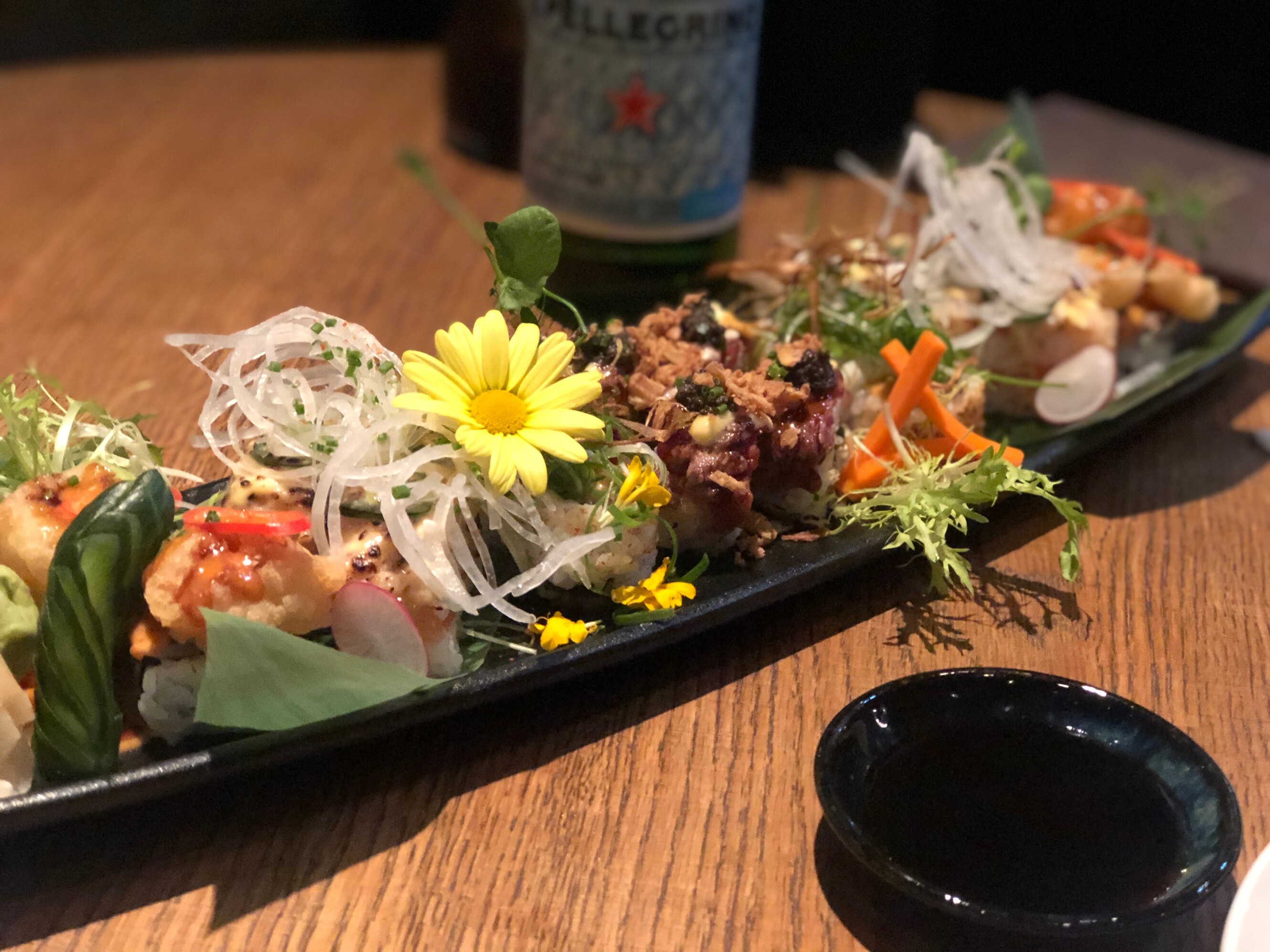Le Barrage serveert de sushi van Kyatcha
