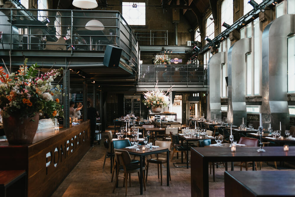Binnen of buiten, lunch of diner: het is bijzonder bij Pompstation
