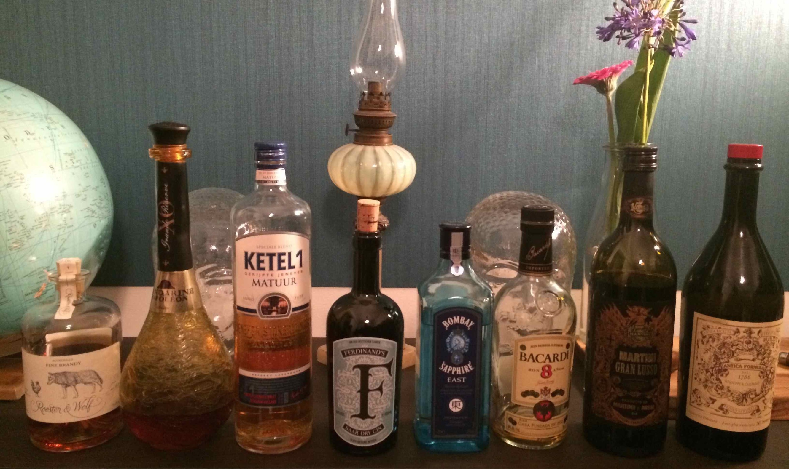 Leer rum, gin, tequila enz enz drinken bij Barrelproof