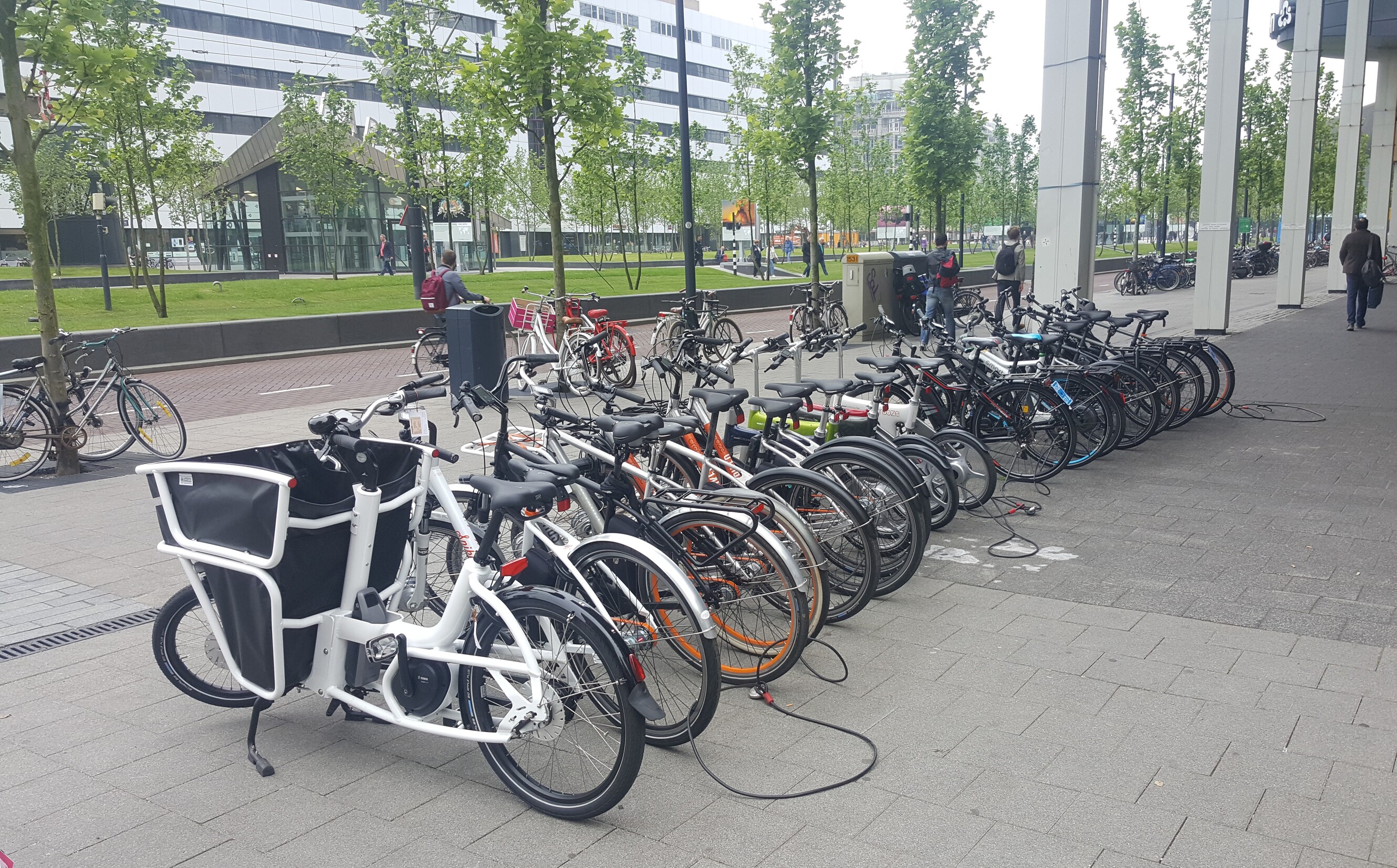 Met de e-bike op Dudok Tour