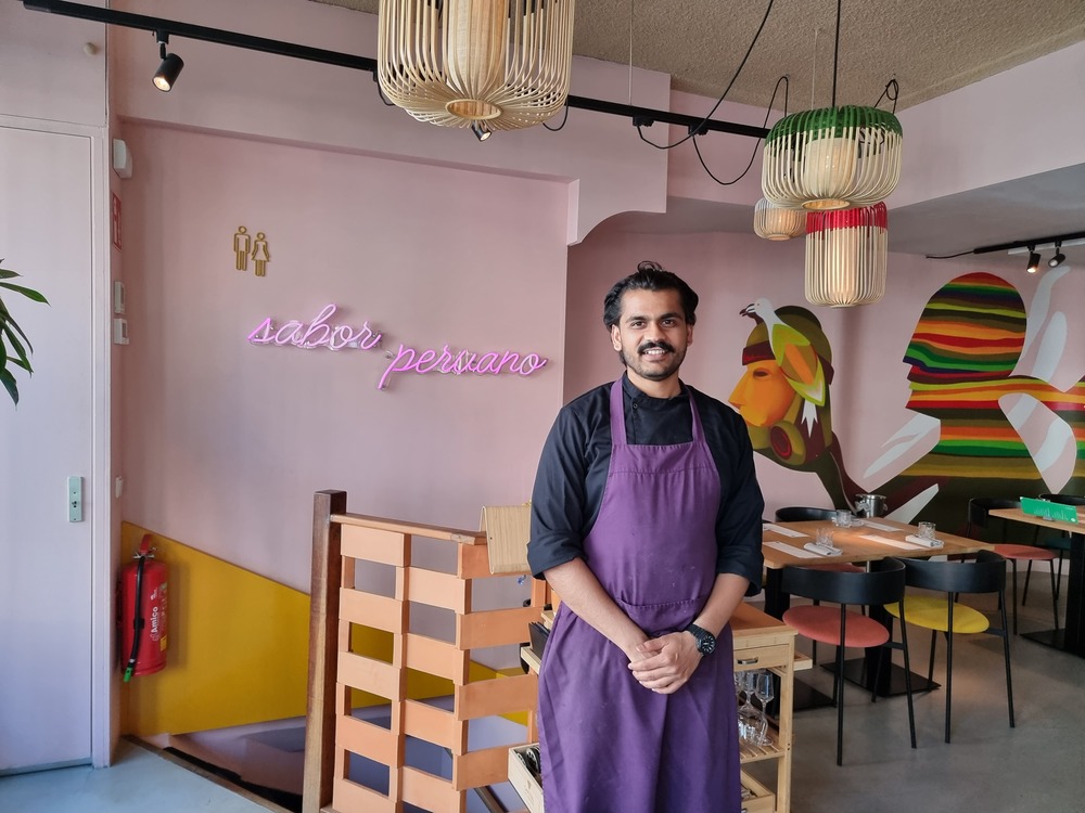 Chef Koosh Kothari zet je zintuigen op scherp bij Nazka