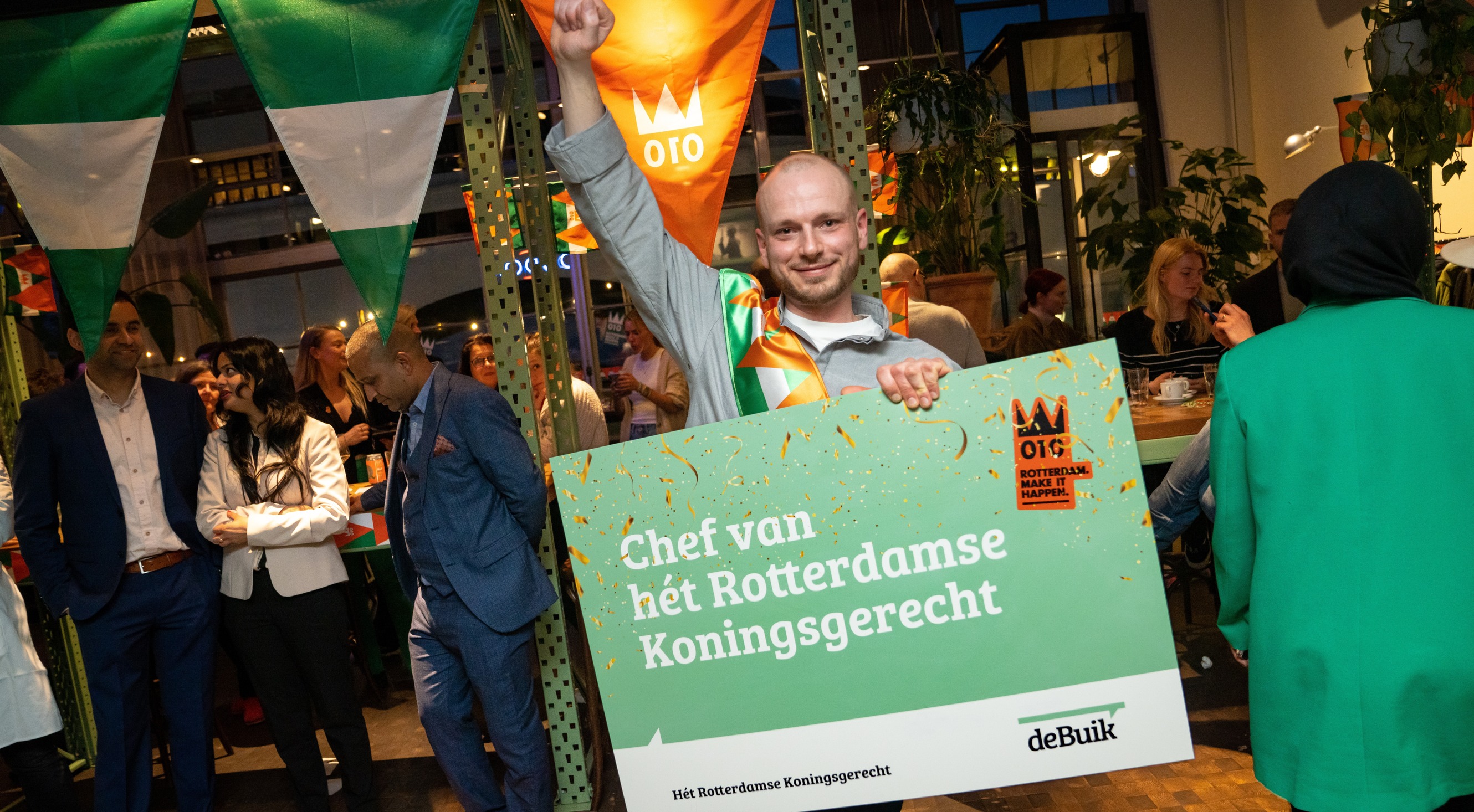 Peter van der Winden is de chef van hét Rotterdamse Koningsgerecht