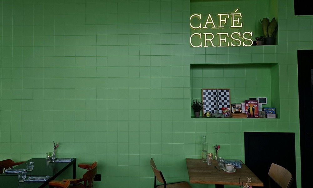 Bij Café Cress in Noord eet je wat de markt je brengt