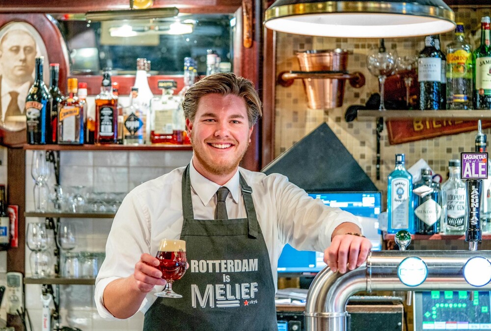Typisch Rotterdam: bij Café Melief Bender vind je de Rotterdamse ‘no-nonsense’ mentaliteit