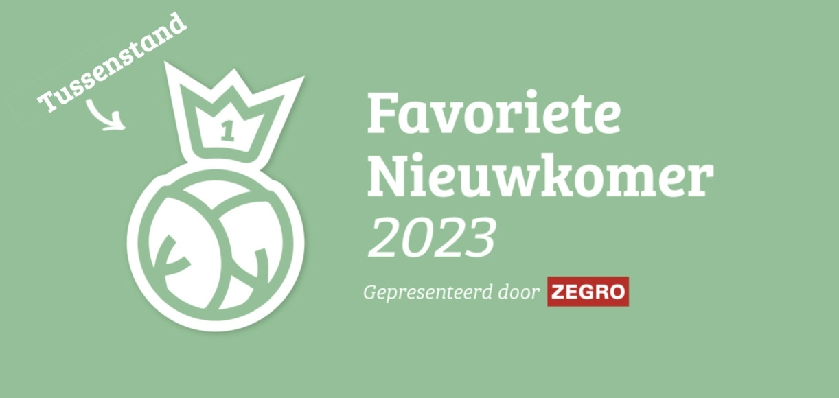 Dit is de tussenstand van de Favoriete Nieuwkomer 2023!