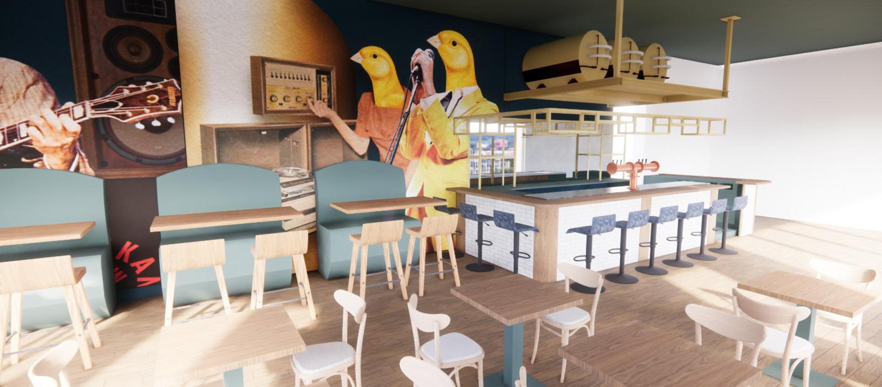 De Gele Kanarie opent een nieuw café aan de Binnenrotte