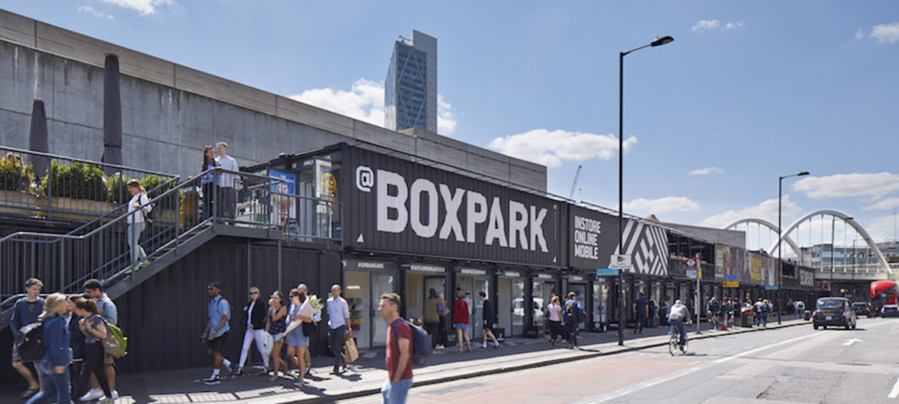 Ondertussen in Shoreditch Londen…