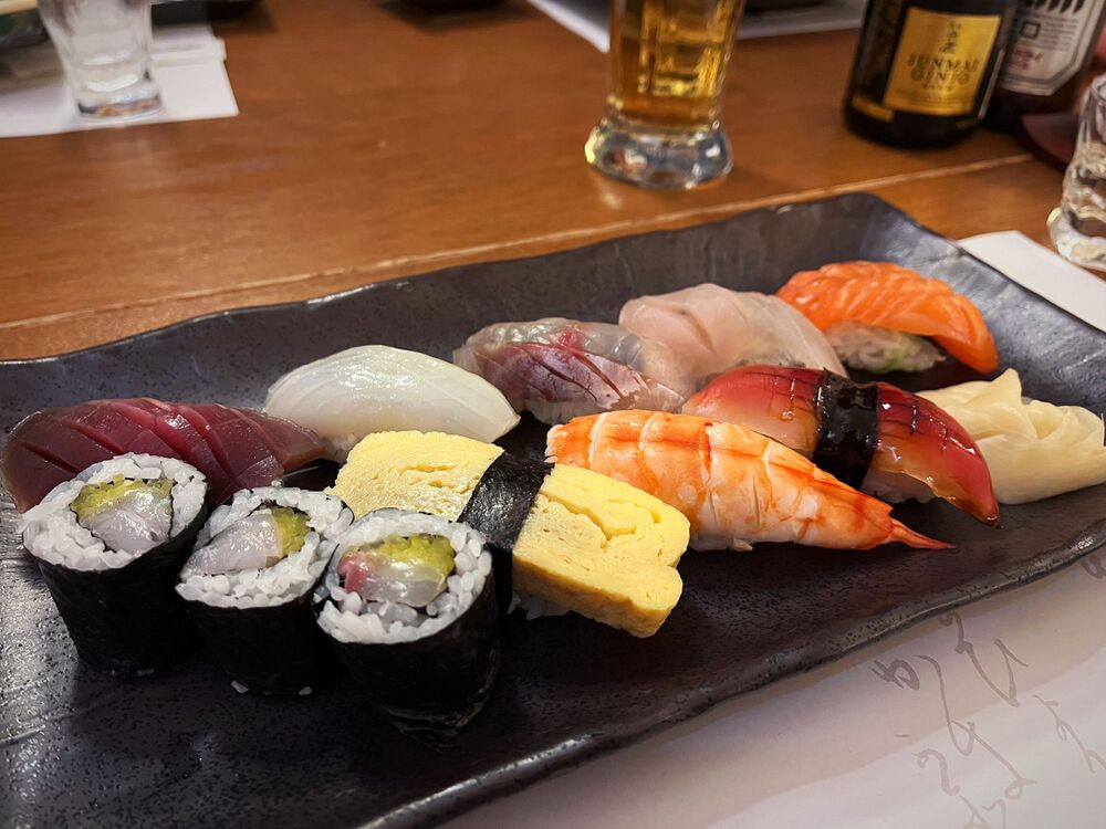 Osaka-stijl sushi bij Sushi Morikawa