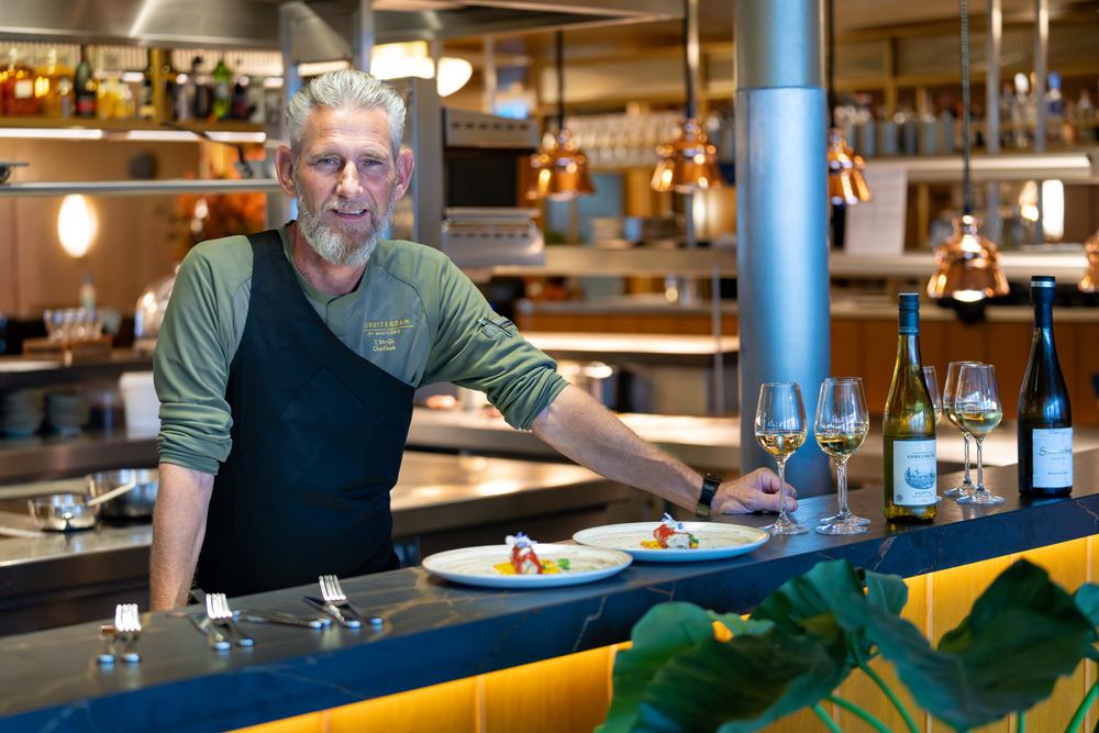 Koken met uitzicht: chef Tony Strijk aan het roer van de Club Room