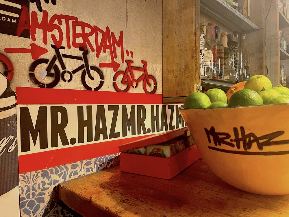Mr Haz: verse taco's en cocktails temidden van street art