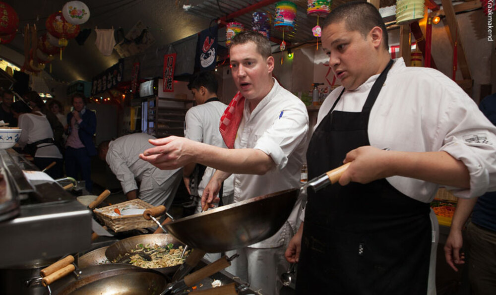 Heerlijke chaos bij FG Noodle Bar