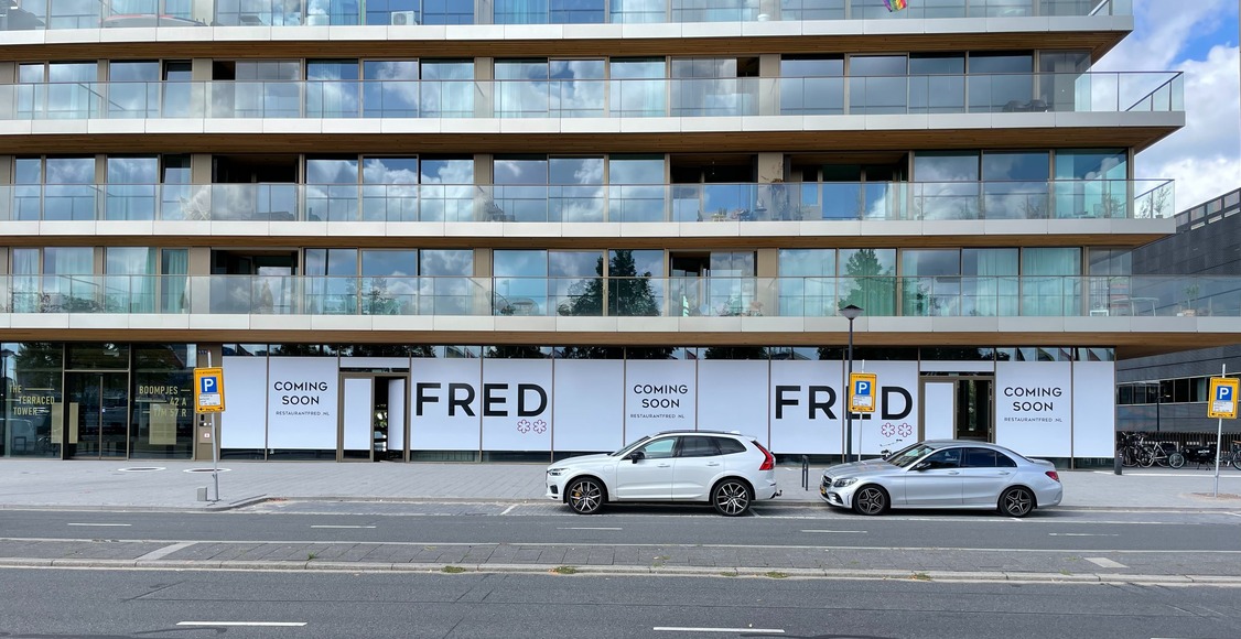 Restaurant FRED** verhuist naar de Boompjes