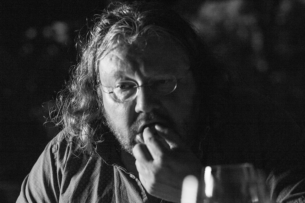 Met eetschrijver Luc Hoornaerts in Parkheuvel