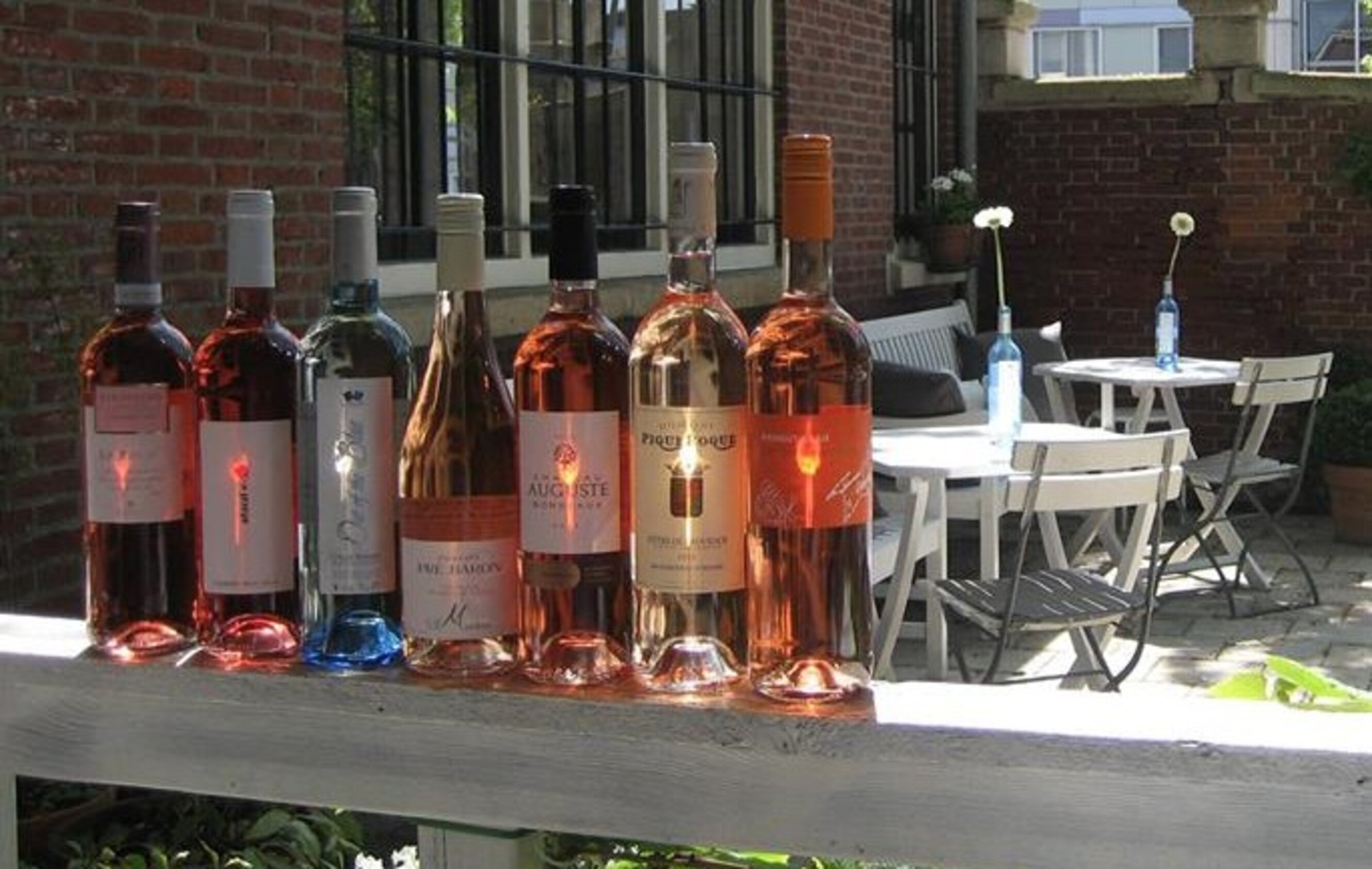 Een beetje rosé is oké