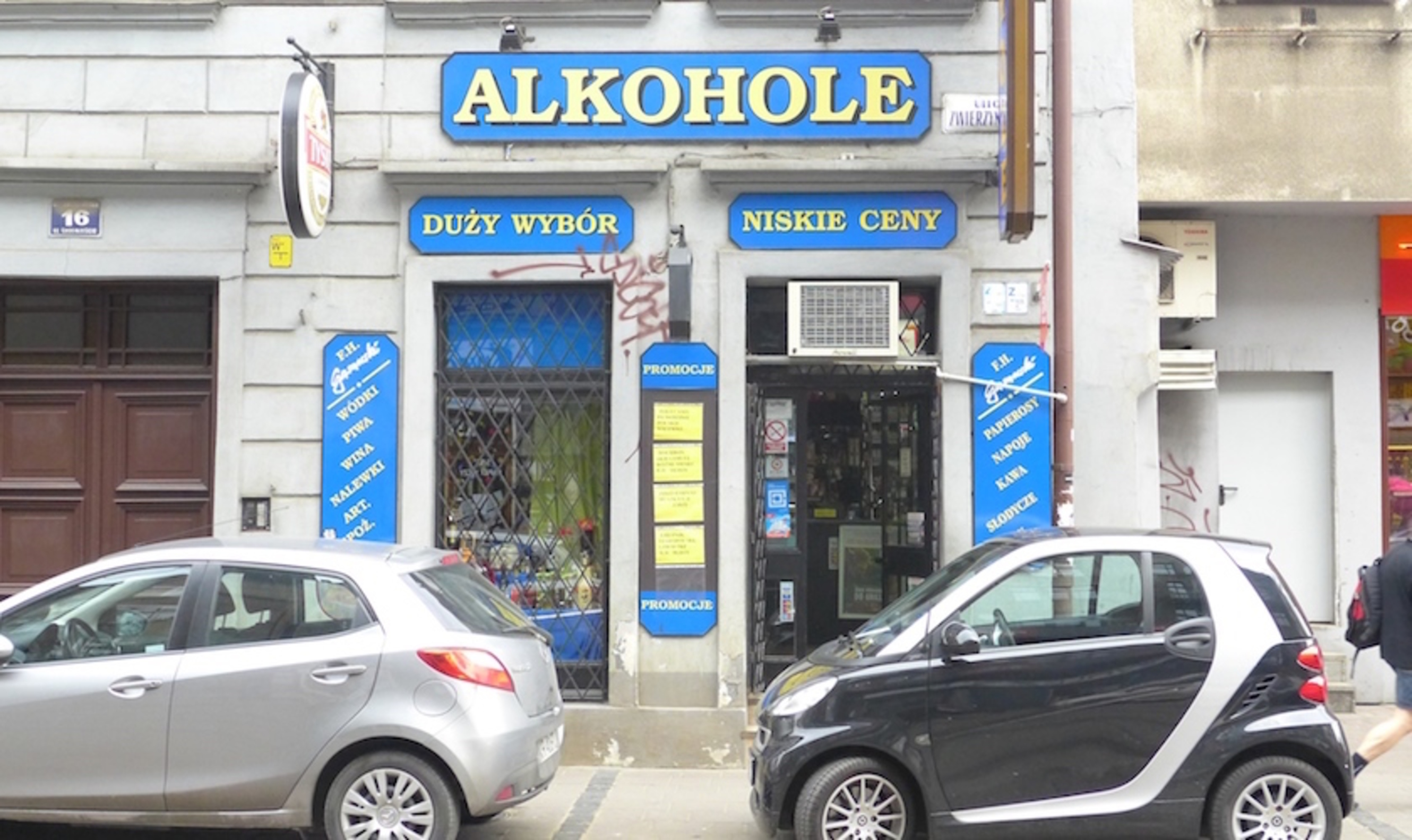 Ondertussen in Kraków: je zit nooit zonder wodka