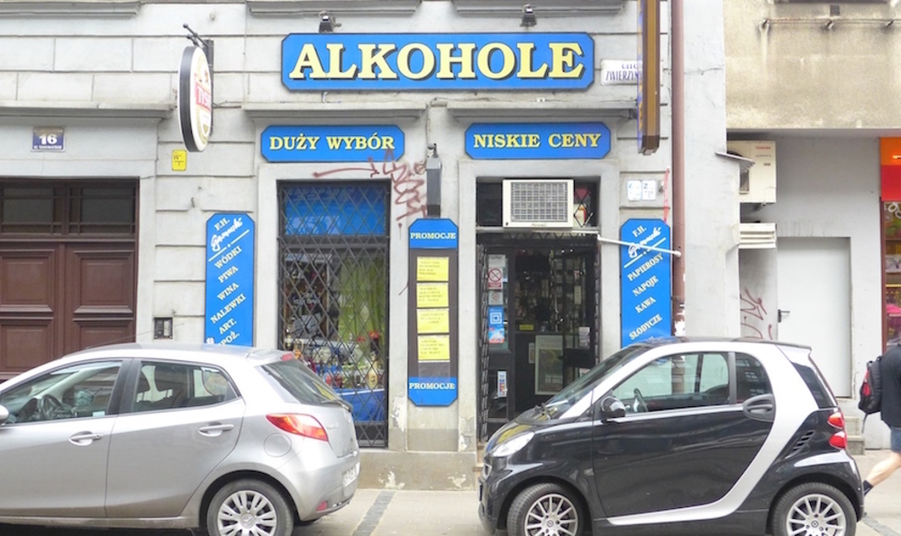 Ondertussen in Kraków: je zit nooit zonder wodka