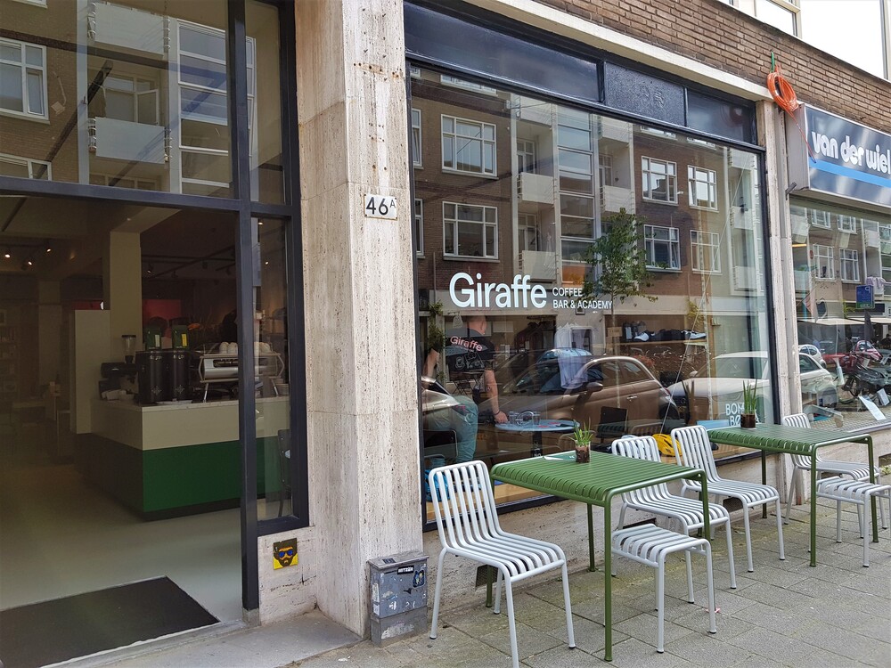 Giraffe Coffeebar: een wielrenwinkel, koffiebar en academy in één