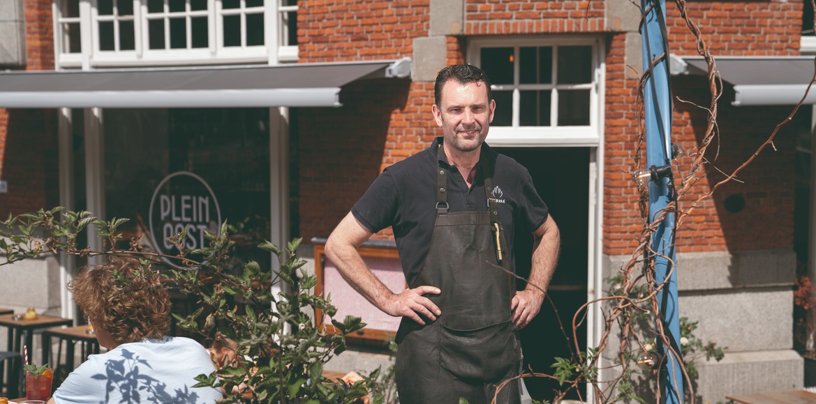 De zon schijnt altijd bij Plein Oost