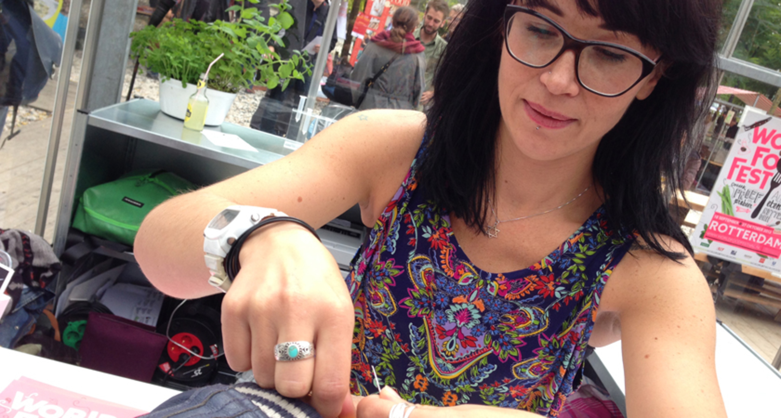 Afgevallen in het Future Food House