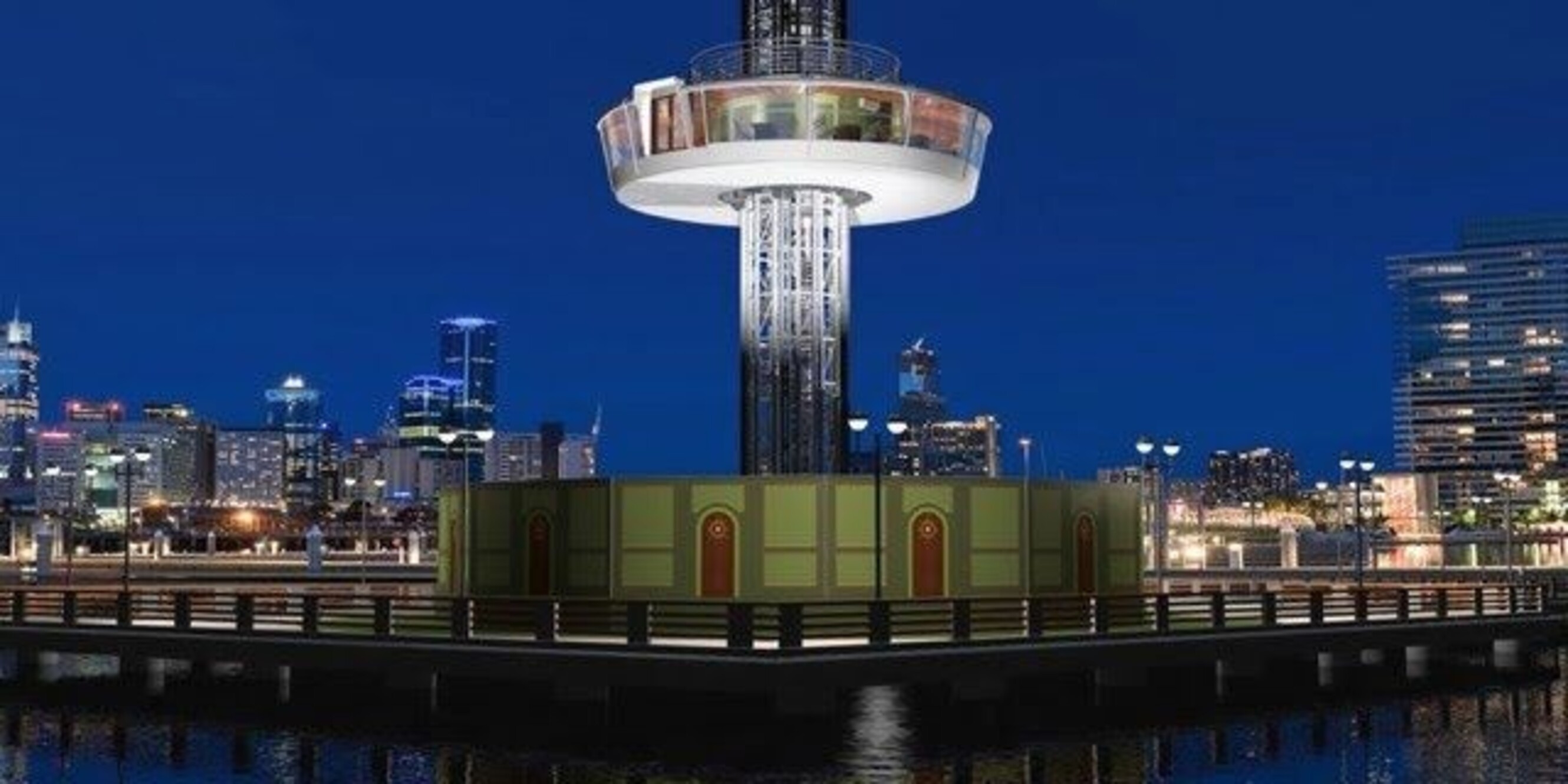 Draaiend restaurant UfO in oktober open