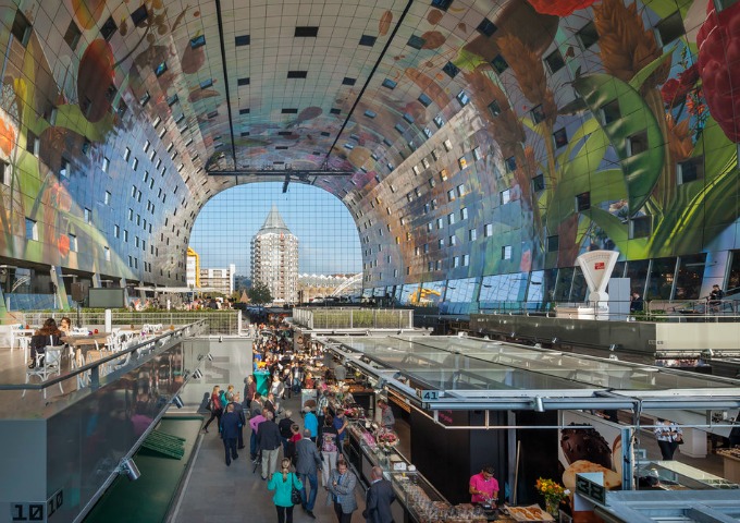 1Markthal van binnen