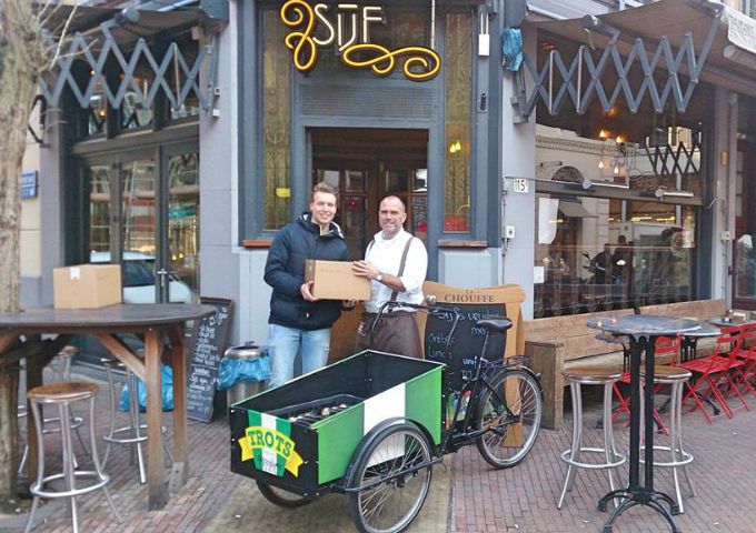 1Trots bier bakfiets bij Sijf