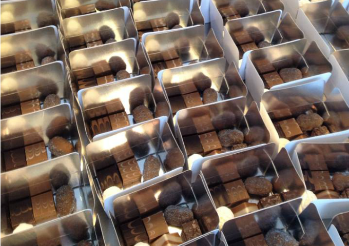 1 Chocoholic bonbon doosjes GROOS box
