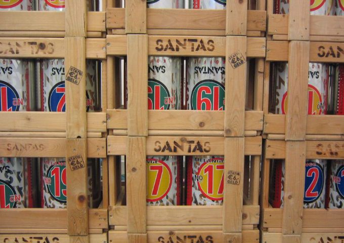 1 Santas Koffie melanges in blik