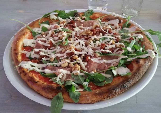 1pizza met ham