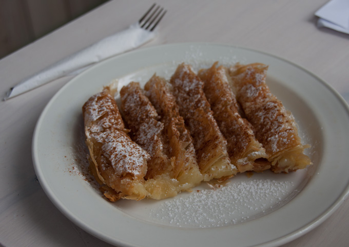 Filo-Filo bougatsa vanilleroom