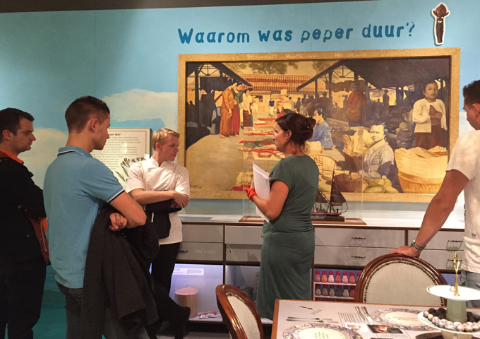 Kooktalent 2015 deelnemers in Maritiem museum