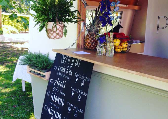 Parqiet-menu-bord