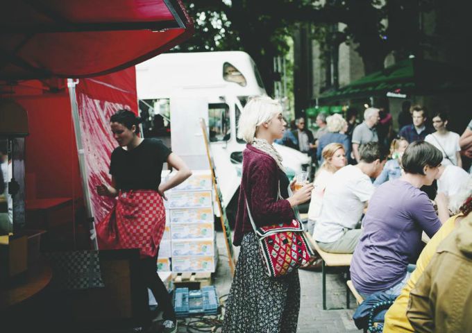 Rrrollend terras foodtrucks -