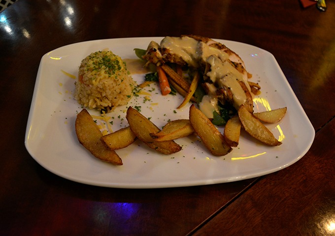 The main dish