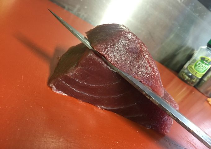Tonijn sashimi Besuto Sushi