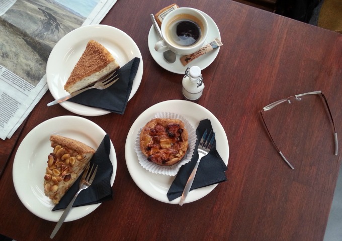 Vers gebak en koffie