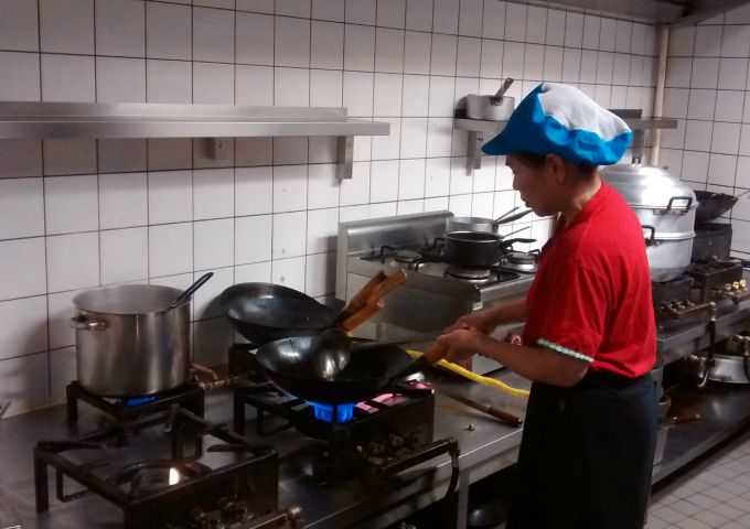1Spice Girl kokkin bij Chili Time