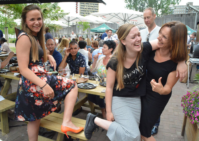 Met beide benen op de grond