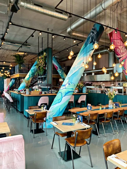 Uitgebreid smaak- en kleurpalet bij BY AMI Urban Bistro