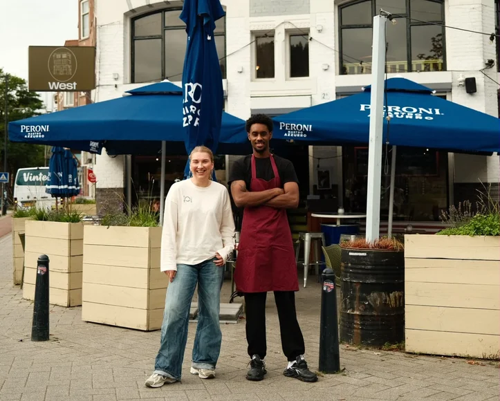 Droom krijgt een adres: Nina en Khadim openen buurtrestaurant West