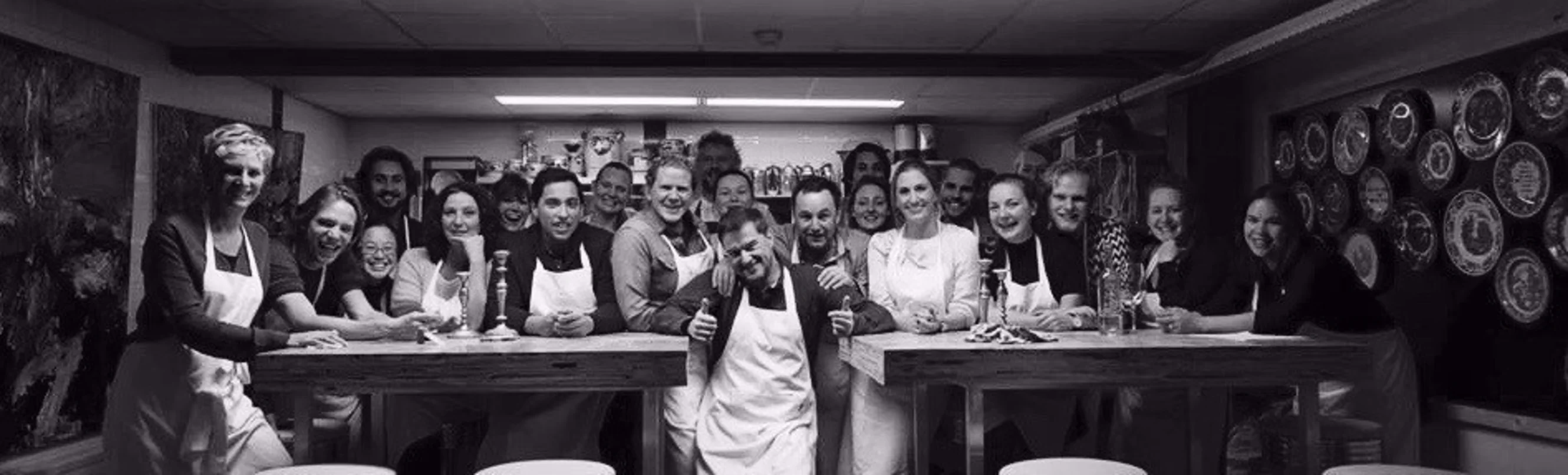 FavorFlav koos 100 Food Influencers en De Buik staat erbij