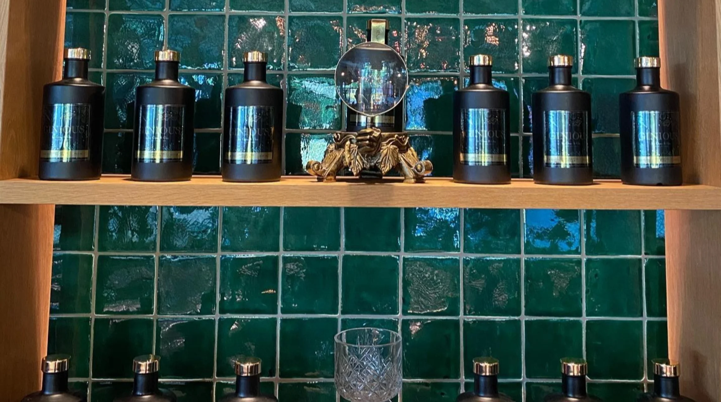 Een Ginious gin-tonic van het huis bij Gym & Gin met de RET