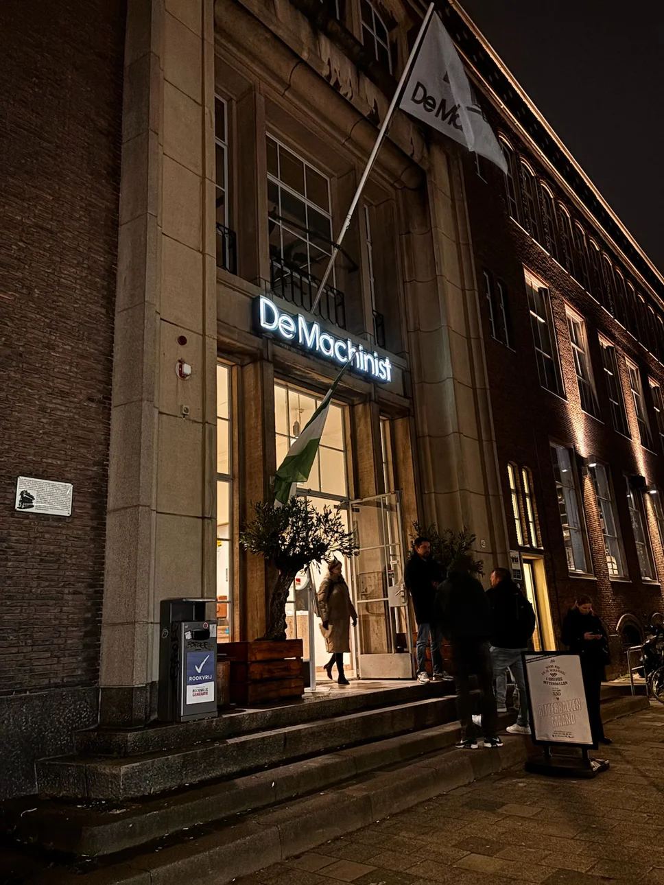 Genieten bij de nieuwe Machinist in Delfshaven